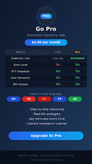 ChemiNaviQ Tutor Screenshot 3