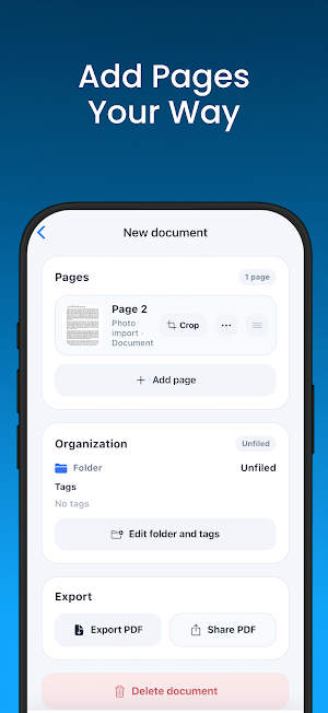PDF Scanner - Scany Screenshot 3