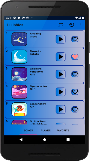 Lullaby songs for sleep baby musicbox Screenshot 0