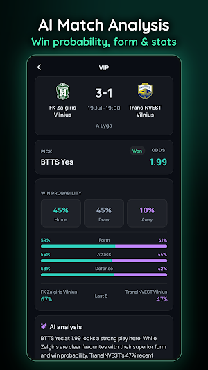 Goalino - Football Predictions Screenshot 1