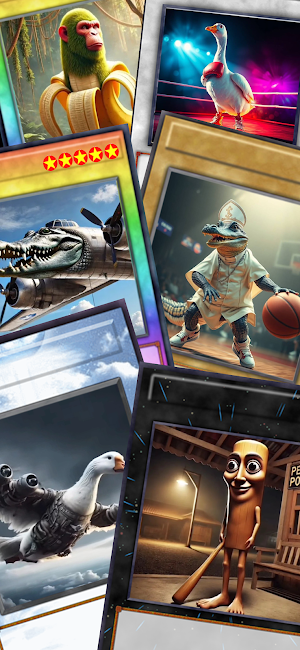 MergeCraft Brainrot Card Game Screenshot 0