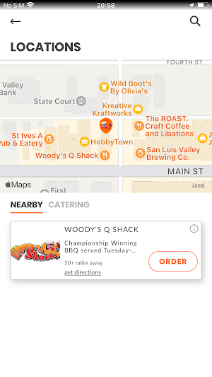 Woody's Q Shack BBQ Screenshot 1