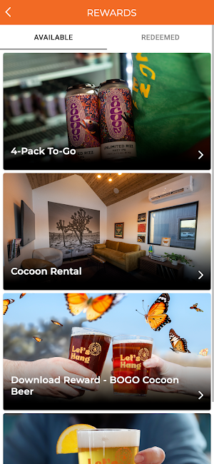 Cocoon Brewing Screenshot 2