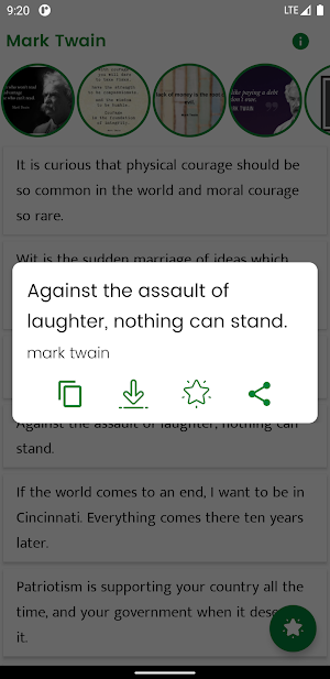 Mark Twain and Sayings Screenshot 1