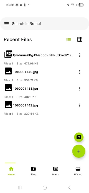 ZKP Storage Screenshot 2
