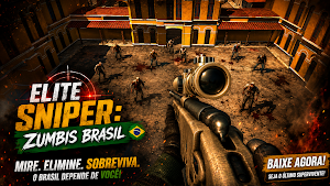 Elite Sniper: Zumbis Brasil Screenshot 1