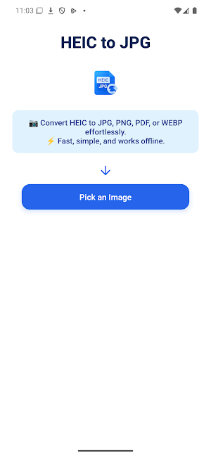 HEIC Converter: JPG PDF PNG Screenshot 0