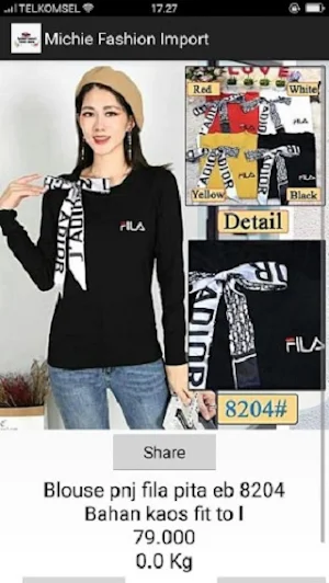 Michie Fashion Import Screenshot 1