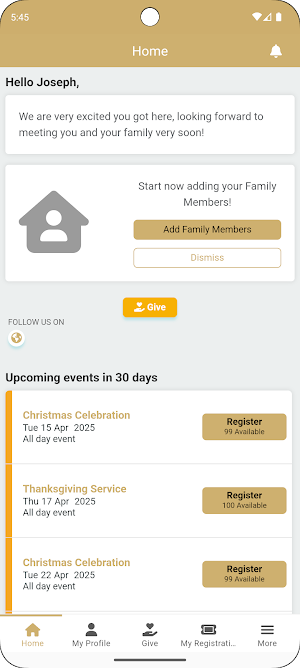 HIZ Int'l Ministries, Inc. Screenshot 2