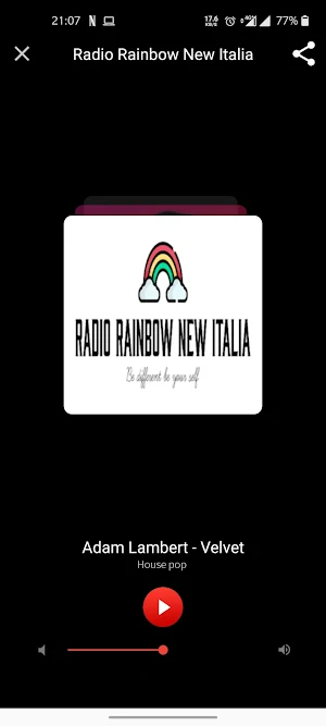 Radio Rainbow New Italia Screenshot 3