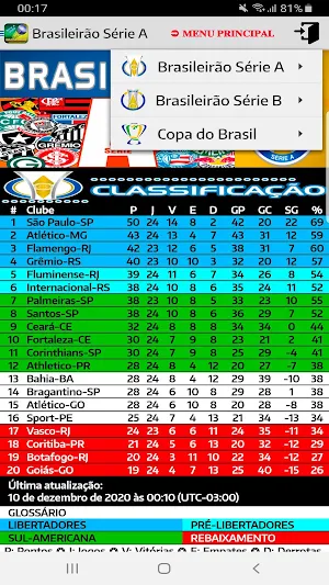 Brasileirão Série A Screenshot 0