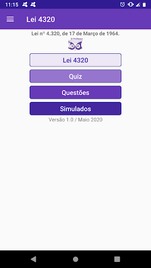 Lei n°4.320 - 2022 Screenshot 0