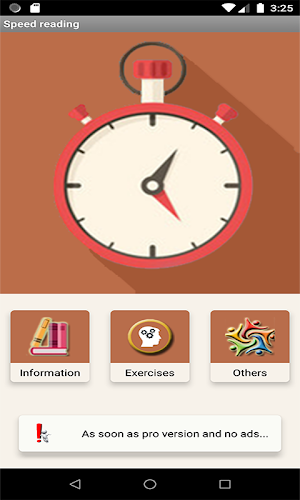 Speed Reading and Exercises Screenshot 0