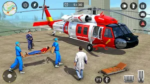 Ambulance Driving Rescue Games Screenshot 2