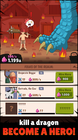 Hero Hero Clicker - Idle Game Screenshot 3