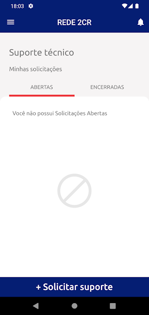 Portal Rede 2CR Screenshot 1