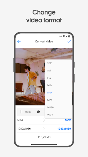 Video & Audio Format Converter Screenshot 0
