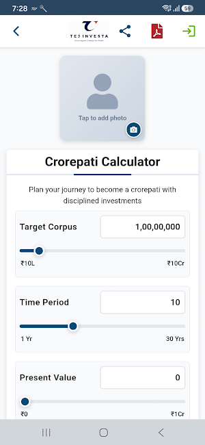TEJ INVESTA Screenshot 2