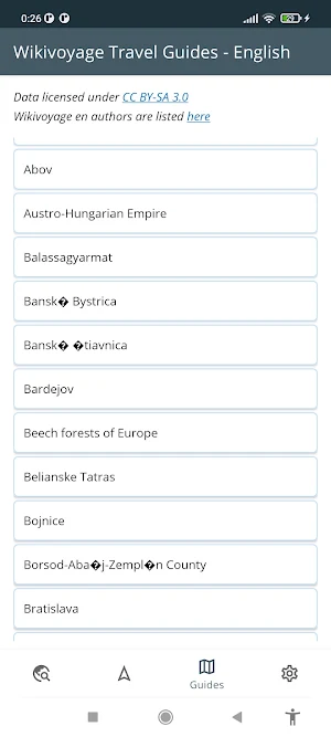 Slovakia Offline Map Screenshot 2