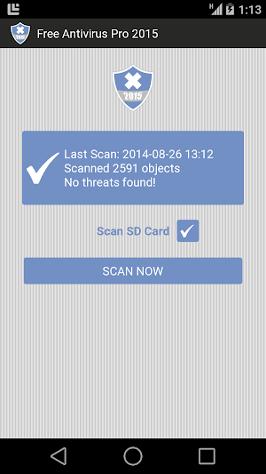 Antivirus Pro 2015 Screenshot 0