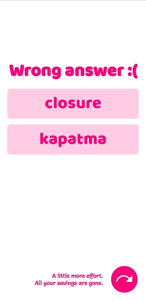 Loss Learn - Kelime Öğren Screenshot 3