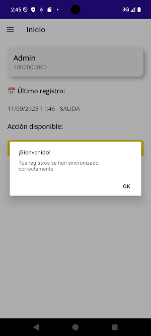JCH Asistencia Screenshot 1
