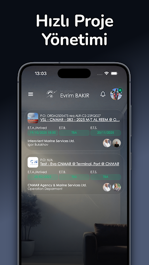 Cnmar Portal Screenshot 1