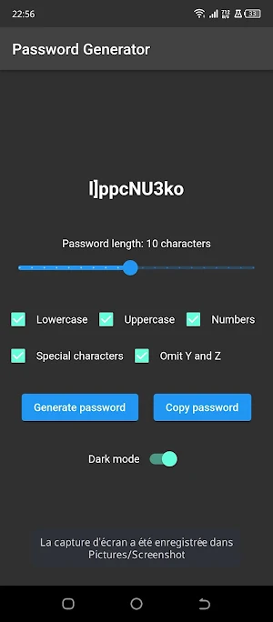 Passpass : password generator Screenshot 0