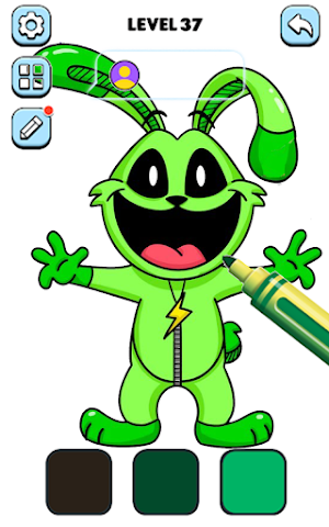 Catnap Poppy Playtime Coloring Screenshot 3