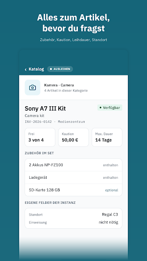 CampusVerleih Screenshot 1