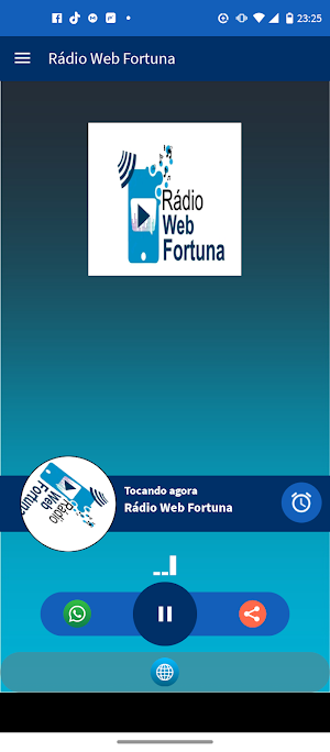 Rádio Web Fortuna Screenshot 2