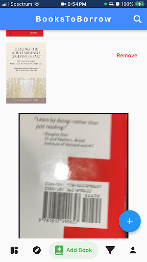 BooksToBorrow Screenshot 2