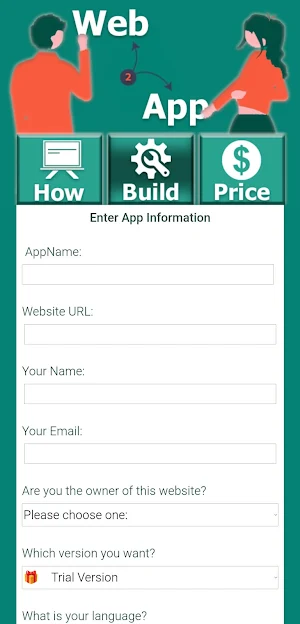Web2App - Web to App Converter Screenshot 3