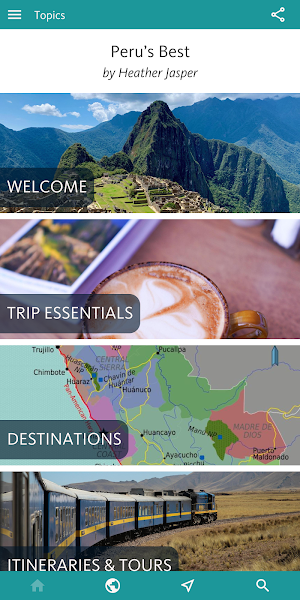 Peru’s Best: Travel Guide Screenshot 0