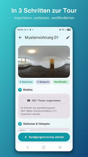 Panovo Virtual Tour Maker Screenshot 2