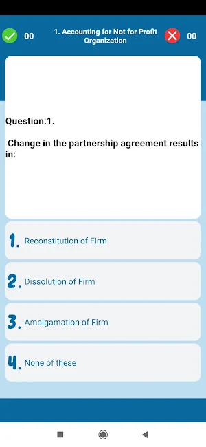 ICS XII Accounts MCQ Screenshot 2