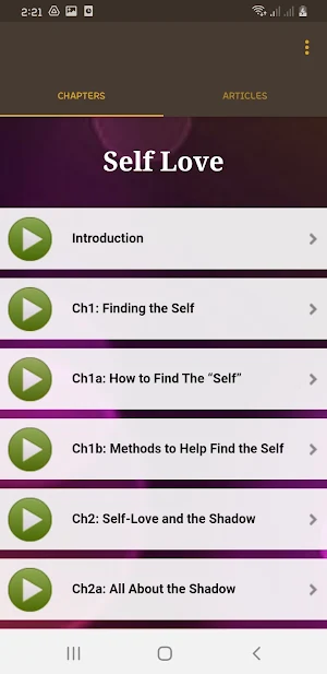 Self Love - How to love yourself Screenshot 1
