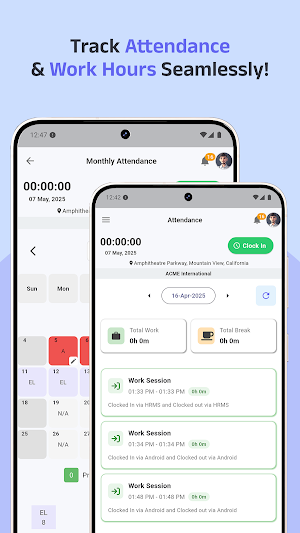 HRSaathi - Simplified HRMS Screenshot 1