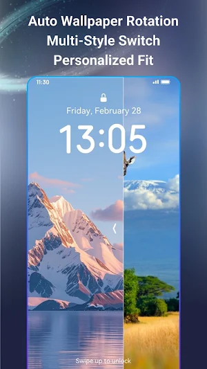 Magazine LockScreen Screenshot 3