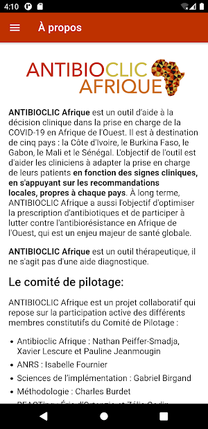 Antibioclic Afrique Screenshot 3