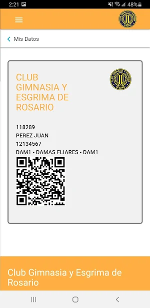 Club Gimnasia y Esgrima de Rosario Screenshot 2