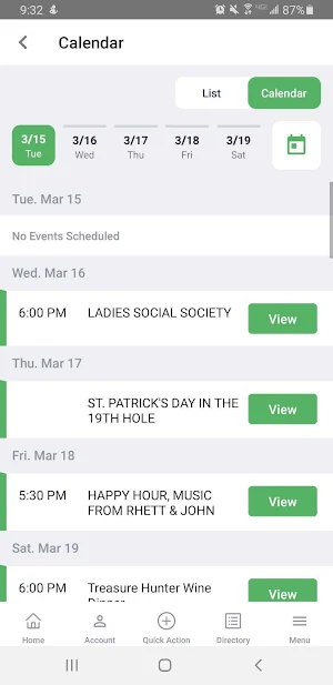 Traverse City Golf & CC App Screenshot 2