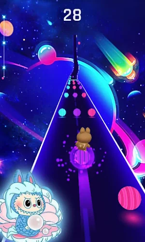 Labubu Dancing Ball Color Road Screenshot 3