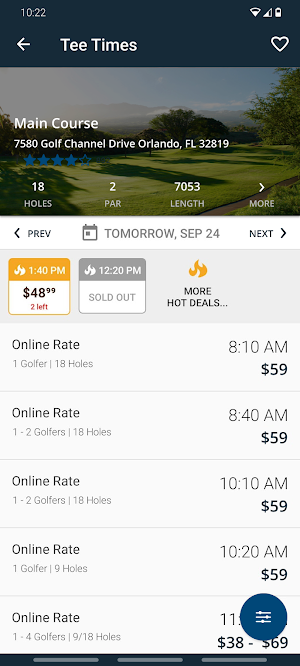 Trails of Frisco Golf Screenshot 0