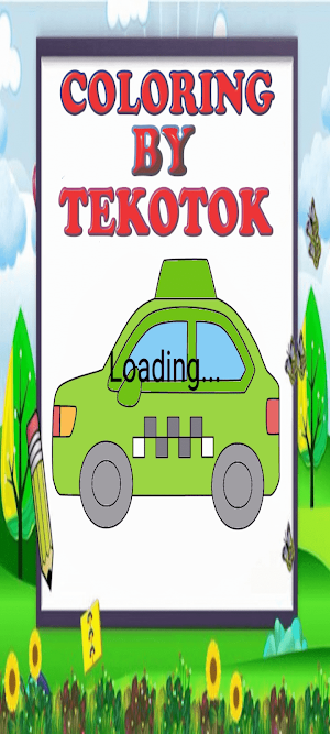 Taxi Coloring Screenshot 0