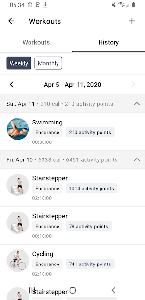 CIRCLE Fitness Screenshot 3