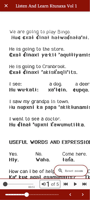Ktunaxa Books Screenshot 2