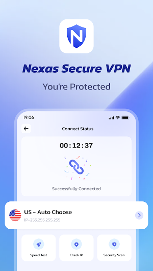 Nexas Secure VPN Screenshot 1