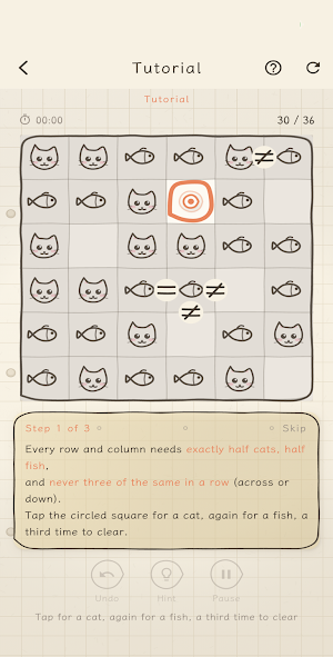 Paw & Paper: Logic Puzzles Screenshot 2