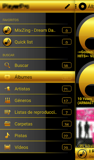 SKIN PLAYERPRO SPACE GOLD Screenshot 3